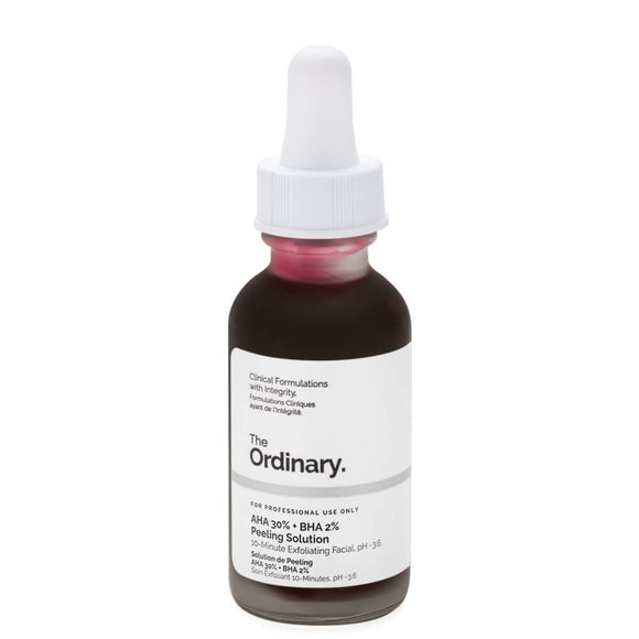 The Ordinary AHA 30% + BHA 2% Peeling Solution 30ml Rumored 