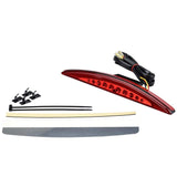 KIJIMA FXBR ('18) HD-01400 Motorcycle Parts LED SLIM TAIL LAMP KIT (Red Lenses)