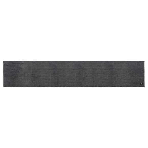 Senko B.B.Collection 37376 Herringbon 3 Kitchen Mat, Approx. 19.7 x 106.3 inches (50 x 270 cm), Gray, Antibacterial, Odor Resistant, Thin, Compatible with Floor Heating, Made in Japan