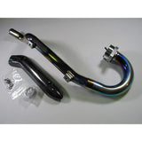 Deebies (DBS) Exhaust Pipe Selo 250 Serow250 (-17) Titanium Carbon Heat Guard EX3 Titanium Exhaust Mirror Fire Rise XT250-EX2MF-RISE