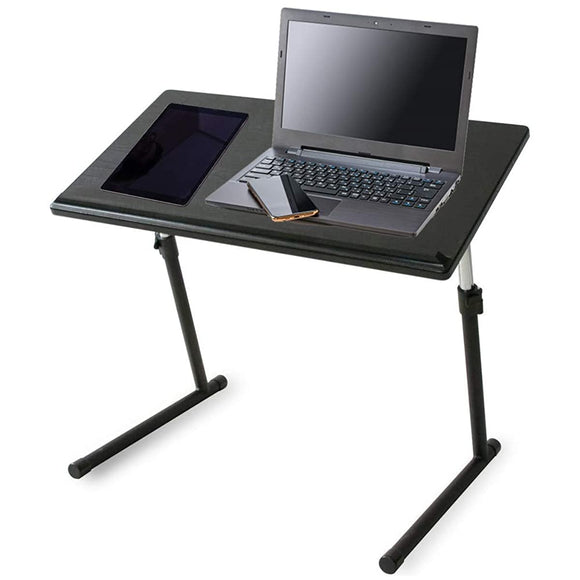 Iris Plaza PC Desk PC Desk Lifting Desk Table SKDT-690 Black Width 69 cm x Height 43-67 cm