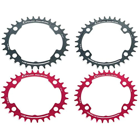 Sugino CY4-SHC CYCLOID SHC Chainring for Shimano 4 Arm Inner Gear Red/34T