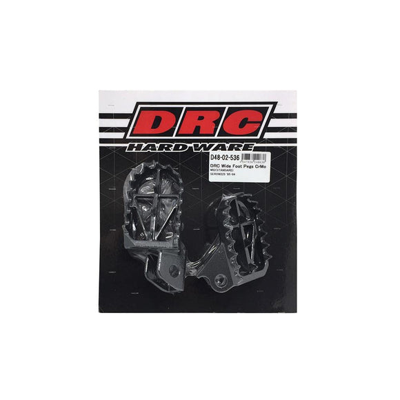 DRC D48-02-536 Chromoly Mid Selo 225 Wide Foot Pegs