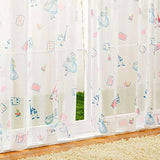 Disney Alice Class 2 Blackout Thermal Insulated Curtain + Lace Curtain Set of 4 (100 x 178 cm) Length SB-523-S/SB-524-S