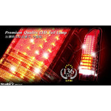 Stella Five LED Tail Lamp 200 Series Hiace Red Clear THRC-01