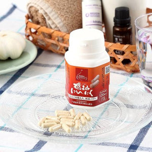 Contains 120 amber garlic capsules containing proteoglycan, made from Aomori prefecture's proud ingredients.