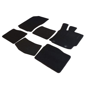 Fenice Car Mat, Floor Mat, Made in Japan (Toyota Passo/Daihatsu Boon 700 Series), Black, Anti-Slip Shape, Non-Slip, Car Mat (Car Accessories Special Store)