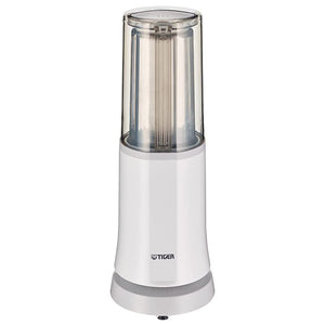 Tiger Mixer, 13.5 fl oz (400 ml), Mixer, Juicer, Smoothie, Cup and Lid, Dishwasher Safe, Silky White SKR-W400WS