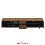 Asahi Wood Processing NCAA - 1500AV-DB Nect 65 Model Width 58.3 inches (148 cm) Brown with Wheels