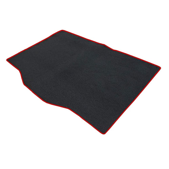 Fenice Car Mat, Luggage Mat, Made in Japan (Suzuki Swift ZC13S ZC43S 53 Series 83 Series / Swift Sports ZC33S) Black x Locking Thread Red, Anti-Slip Shape, Car Mat (Car Accessories Specialty Stores)