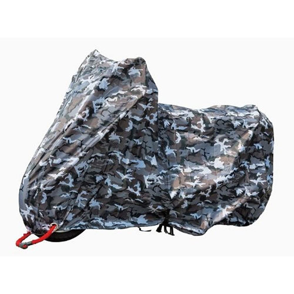 Baigaru (by Garoo) CAMOUFLAGE BIKE COVER GRAY 3L Size BB-8005