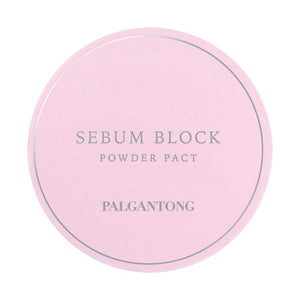 Palgantong Sebum Block Powder Pact 02 Pink Beige 6g