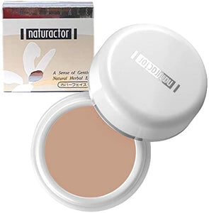 Foundation Cover Face 141 Natural 20g (Concealer Cover Foundation Acne Scars Spots Pores Made in Japan) [Naturactor]