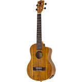 Miko Electric Ukulele Tenor Size MUKE-T Single Item (Equipped with Pre-Amp with Tuner Function, Core Material, Gear Pegs Specification, Gig Bag Included)