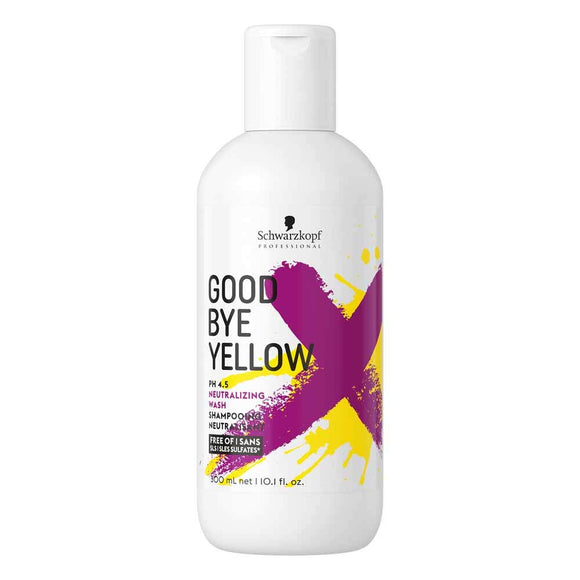 Schwarzkopf Schwarzkopf goodbye yellow color shampoo 310g
