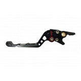Bikers BK-H0702-BLK ADV150 BRAKE LEVER, LEFT SIDE, Rear Billet Aluminum, Black