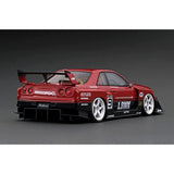 Ignition Model IG2706 LB-ER34 Super Silhouette SKYLINE Red/Black #9 Finished Product