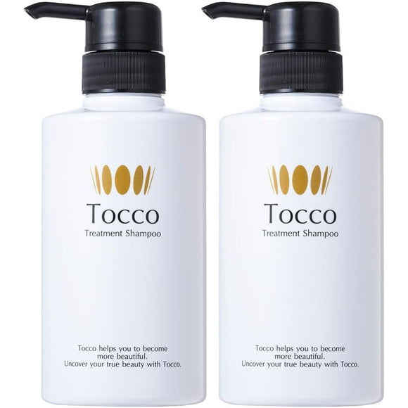 Tocco Treatment Shampoo 400ml Developed by a hair diagnostician Contains EGF Hair loss prevention Scalp care Hair care Non-silicone All-in-one Moisturizing Time saving Tocco