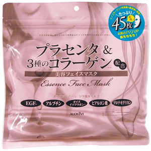 ALOVIVI placenta & collagen face mask 45 pieces