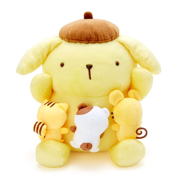 Sanrio 124141 Pompompurin Plush Toy, Team Pudding