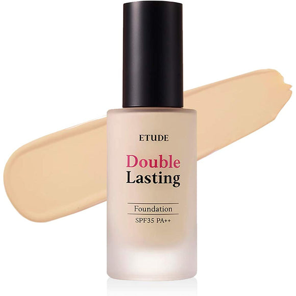 ETUDE Official Double Lasting Foundation Neutral Beige 30 Grams