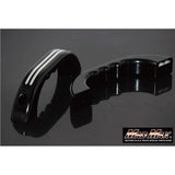 MADMAX Suzuki Carry DA16T Aluminum Double Line Rhine Roof Grip Black 2 pieces mm74-0011-BK