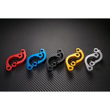 U-KANAYA ZRX400/II EFBLZRX4 Billet Exhaust Flanger Aluminum Blue