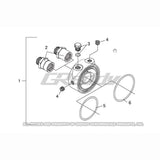 Trust Greddy 12002801 HYDRAULIC AND OIL TEMPERATURE Sensor Attachment (Standard Type)