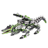 Micro World Marshgavial Mechanical Crocodile Shining Metallic Nano Puzzle/3D Metal Puzzle