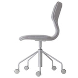Muji 47124293 Molded Plywood Working Chair (Gray) R Width 20.9 x Depth 20.9 x Height 32.7 - 36.6 inches (53 x 53 x 83 - 93 cm)