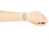 [ANGELHEART] Watch Angel Heart Sparkle Time Pearl Dial Dial Stainless Steel Solar Battery Change Strap Included 29MM Regular Warranty ST29PPK Women's Beige