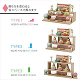 Puca Hinaningyo Hinamatsuri Dolls, Mini Hina Dolls, 5 People, Ornament, Koinobori Tokunaga