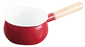 pa-ruAmulet Hollow Milk Pan 15 cm Red H 7684