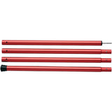 Snow Peak TP-001RD Wing Pole for Tents and Tarps, Red, 10.2 inches (280 cm)