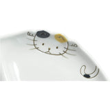 Saikai Pottery Cat Divider Mini Plate 60236