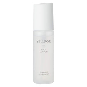 Lotion [W Fermented Extract, Moisturizing, Sensitive Skin, Dry Skin] YELLFOR Rich Lotion, Pantoea Bacteria LPS, Lactic Acid Bacteria, No Additives, Made in Japan, Mask Rough Skin, 120mL