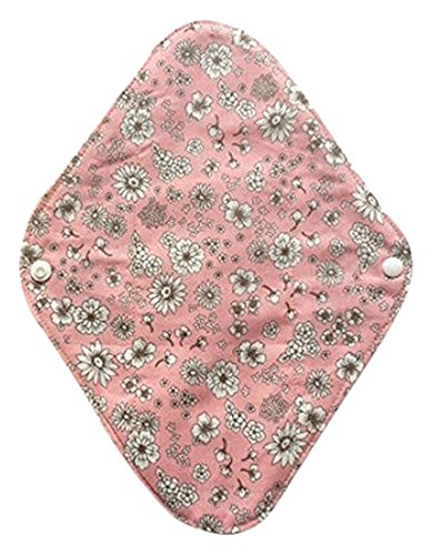 Hanafun Organic Cotton Cloth Napkin Holder (Approx. 17 x 23 x 0.3cm) Botanical Pink