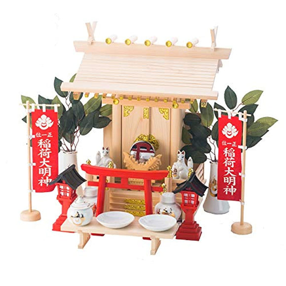 Kamidana Inari Daijinmei Inari Shinto Shelf Set