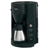 ZOJIRUSHI EC-RT40-BA Coffee Maker, Automatic, 4 Cups, 18.4 fl oz (540 ml), Stainless Server, Black