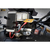 DZELL USB Charging 2 Port Y/B Reserve Tank Bolt on Type Red C650 (All) Hayabusa (L4-) Yamaha 780209