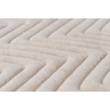 Kyoto Nishikawa (Shell Pile Area) 100% Cotton Sinker Ruched Soft Bed Bed Double 140 x 205 cm C - PT6104D BEIGE