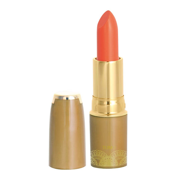 Reliable, safe, hypoallergenic, lipstick made from food coloring, Nature Lip Color LC-03 (Coral Orange), 6 colors