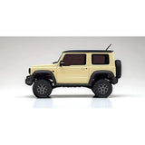 Kyosho 32530IV Radio Control Electric Crawling Car, Minute 4x4 Series, Lady Set, Suzuki Jimny Sierra Chiffon Ivory Metallic