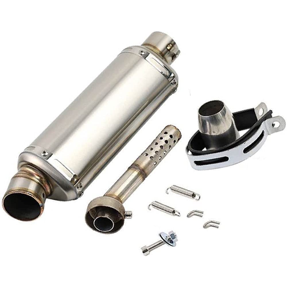 Life Design Johnson.104] Bike slip -on muffler silencer 440mm