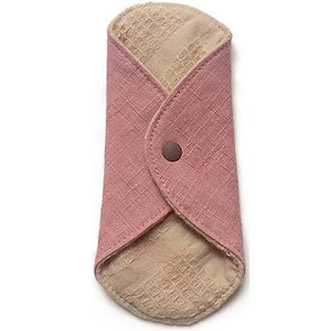 Hanafu organic cotton warming cloth S size (approx. 13 x approx. 13 cm) Color (peach)