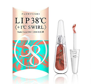 FLOWFUSHI 2018 S/S LIMITED EDITION LIP38℃ ＋1℃ SWIRL Nude choral 002