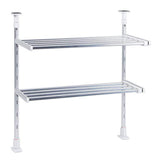 Takubo TP2-90L Drainage Shelf Series, Telescopic Tension Shelf, 2 Tiers, Width 19.7 - 35.4 inches (50 - 90 cm)