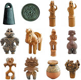 Historical Museum Rin Doggy Earthenware Bronze, Set of 12 Types