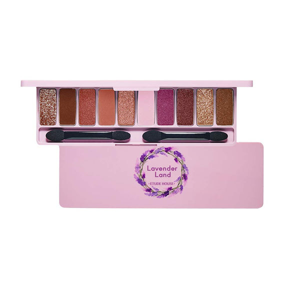 ETUDE Playcolor Eyeshadow Lavenderland [Eyeshadow Palette, Palette] Purple 0.9g (x 10)