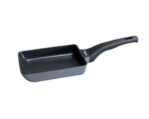 Fuji Enameled Egg Pan, Black, 15.4 x 5.7 inches (39 x 14.5 cm), Westphalia Frying Pan, Egg Pan, IH Compatible, WF-EP